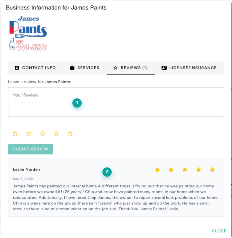 Reviews